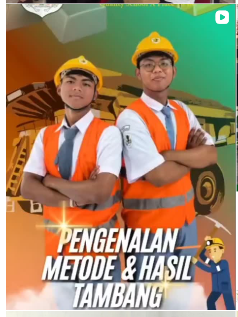 Ini dia Kegiatan Pembelajaran Metode dan Hasil Tambang dari Program Keahlian Teknik Geologi Pertambangan SMK ADI SANGGORO