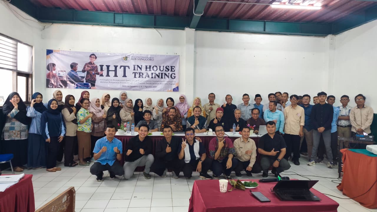 Kegiatan In House Training Guru SMK Adi Sanggoro
