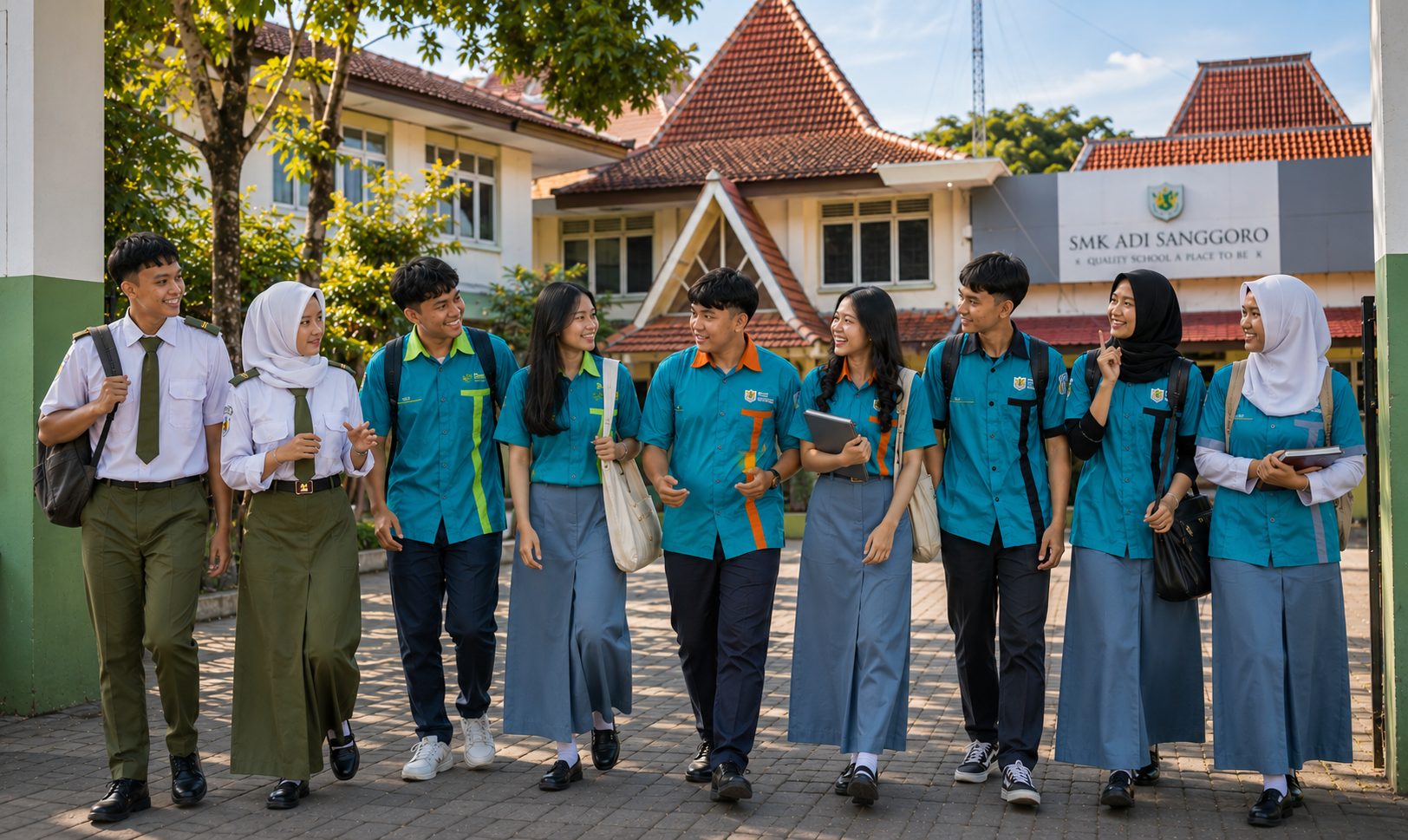 Siswa SMK Adi Sanggoro